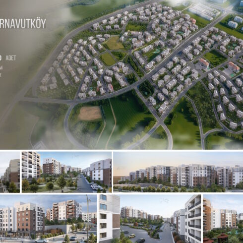 İstanbul Arnavutköy Sazlıbosna Mevki Toplu Konutları